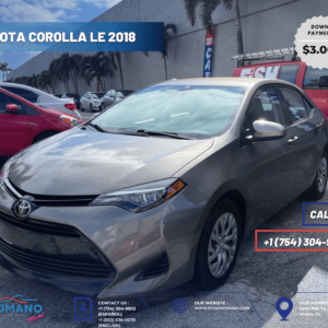 TOYOTA COROLLA LE - 2018