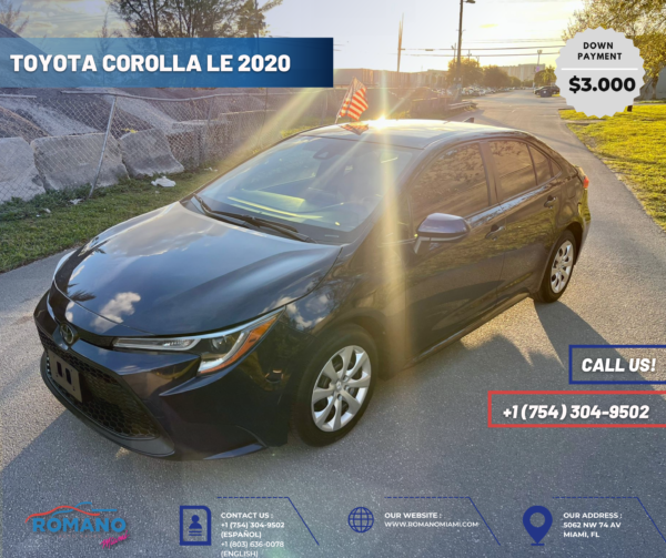 TOYOTA COROLLA LE - 2020
