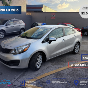 KIA RIO LX - 2013